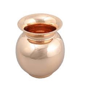 ทองแดงบริสุทธิ์ Lota สำหรับบ้านและวัดในราคาต่ำจากผู้ผลิตอินเดีย - Product Image 6