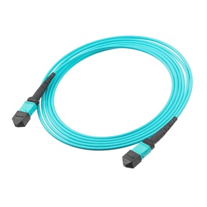 Câble de brassage fibre optique SFP 40G <span class=keywords><strong>100G</strong></span>, couleur aqua, USCONE SENKO, 8, 12 ou 24 fibres, OM3, MPO, MTP - Product Image 4