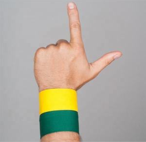 Custom Made MMA POIGNET BANDE 2 couleur Custom Made MMA POIGNET BANDE - Product Image 5