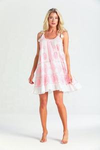 Inde traditionnelle Paisley brodé bohème rayonne Folk robe XL dames tunique femmes coton longue tunique-directe grande taille pour - Product Image 2