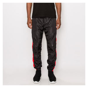 Pantalones deportivos con cordón a rayas para hombre, chándal cortavientos ajustado, diseño personalizado para Fitness, 2021 - Product Image 1