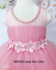 Robe de fête d'anniversaire haut de gamme pour fille, élégante robe de fête pour bébé fille - Product Image 3