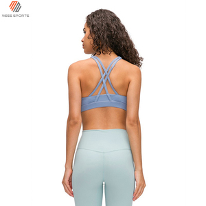 Best Selling MESS SPORTS Eco-Friendly Spandex/Polyester Quick Dry Breathable Lightweight Fitness Sexy Plus Size Sports <b>Bra</b> - Product Image 4