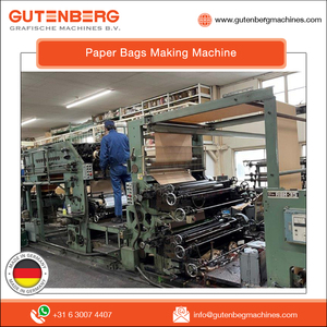 Máquina de fabricación de bolsas de papel Kraft de segunda mano, líder en ventas, automática - Product Image 4