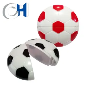 פופולרי ייחודי לבן כתום פלסטיק ממתקי כדורגל צעצוע
