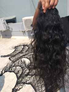 Extensions de cheveux indiens alignés sur les cuticules vierges non transformées de haute qualité Cheveux humains doux de grande qualité - Product Image 6