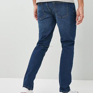 Pantalones vaqueros de cintura alta para hombre, Jeans rasgados desgastados para niños, venta al por mayor - Product Image 4