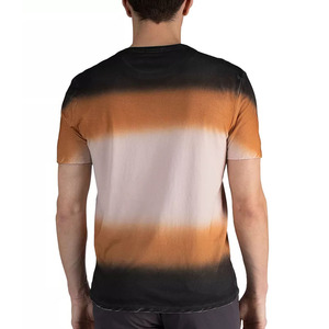 Camiseta Tie Dye de la colección de verano OEM para hombre, tela de algodón puro, hecha a medida. - Product Image 4