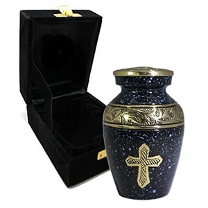 Suministros funerarios, diseño tallado a mano, urna de cremación de Metal para cenizas, urna funeraria de tamaño personalizado de Metal para adultos - Product Image 5