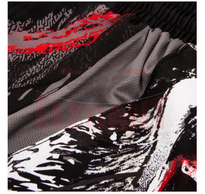 MMA <b>Shorts</b> custom design 100% <b>polyester</b> sublimation printed Breathable MMA Fighting <b>Shorts</b> Pakistan Men Wear Fighting <b>Shorts</b> - Product Image 2