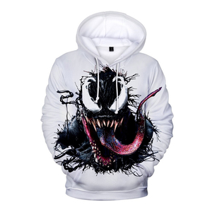 Sudaderas con capucha con logotipo personalizado impreso, suéter 100% de algodón con cuello redondo, liso, venta al por mayor - Product Image 2