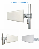 Servicio Personalizado doble banda 500-800Mhz 2400-2500MHz 6dBi antena WiFi Omni tv