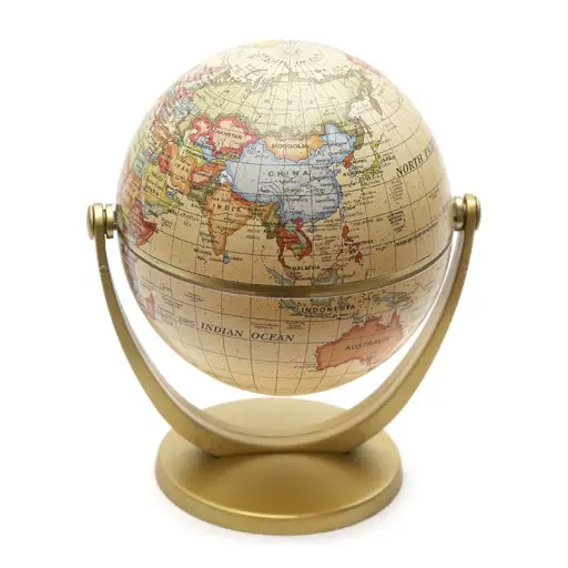 Amazing Globe Map And Globes Golden Stand World Globe Earth Map Ball Side Stool Computer Table Top Home Decoration Bulk Quantity