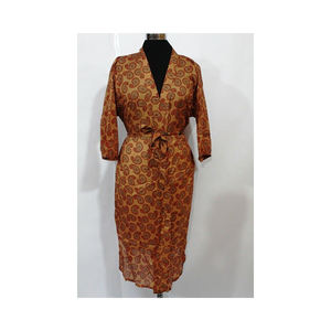 Kimono de diseño simple y hermoso más vendido, Kimono de manga larga disponible en varios colores y patrones para mujer - Product Image 5