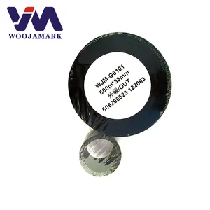 Wax Resin 33/55mm Thermal Transfer Ribbon Tto Ribbon For Videojet Dataflex 6320 6210