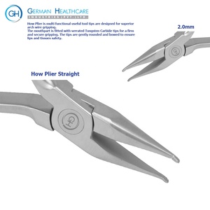 Pince manuelle de 3,0 mm pour utilisation et pliage, instruments orthodontiques en acier inoxydable massif pour usage hospitalier - Product Image 3