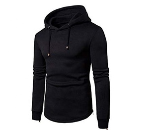 Sudadera con capucha de algodón orgánico para hombre y mujer, ropa deportiva ajustada con logotipo personalizado, unisex - Product Image 5