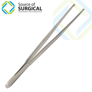 1x2 Dents Pince à Tissu Manuel en Acier Inoxydable Instrument de Pansement Chirurgical - Product Image 5