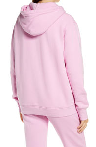 Sudadera con capucha para mujer, de algodón, ligera y cómoda, de Color sólido - Product Image 2