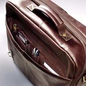 Export Quality Leather Laptop <b>Briefcase</b> for Men and Women Professional Office Bag for Business Meetings Available For Sale - Product Image 2