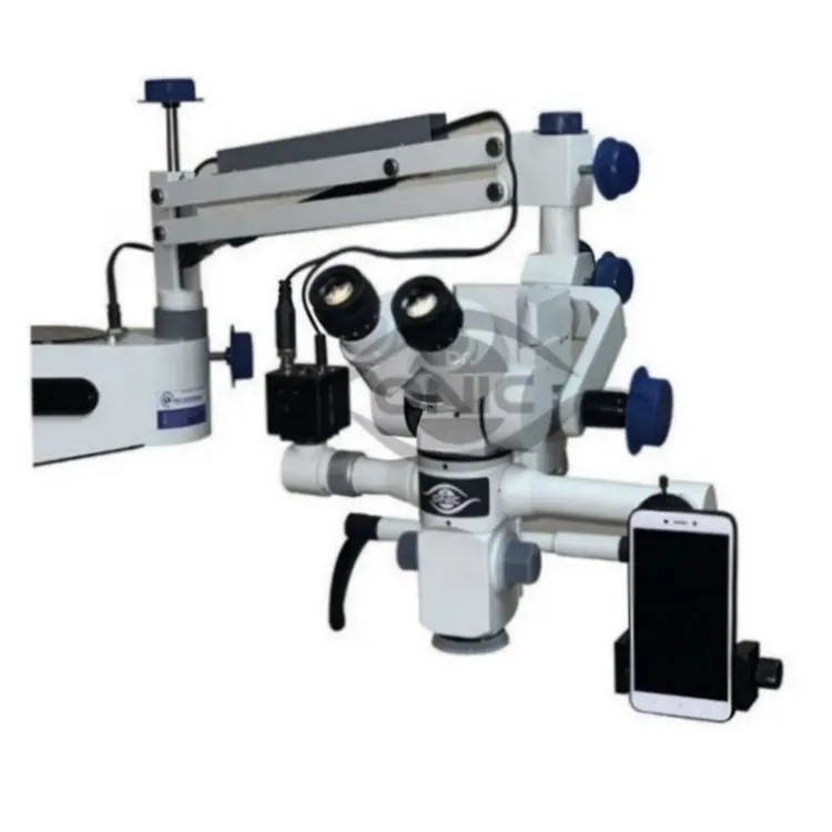 Neurosurgery Surgical Operating Microscope with tilt head 5 Step Magnification Portable Microscope