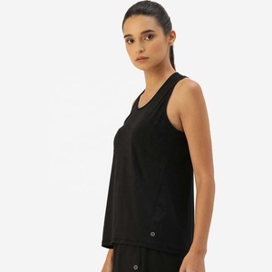 PIHA SPORTS Women's Custom Made Active Wear Tank <b>Top</b> <b>Racer</b> Back Athletic Sports Long Yoga Crop Polyester/Cotton Summer - Product Image 2