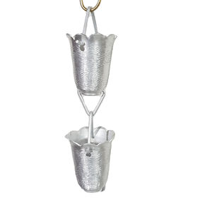 CHAÎNES DE PLUIE EN ALUMINIUM DE FLEUR DE CÔNE CHAÎNE DE PLUIE EN ALUMINIUM DE GOUTTIÈRE - Product Image 1