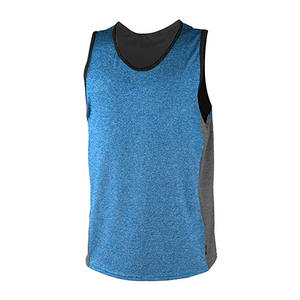 Débardeur athlétique pour hommes, tissu évacuant l'humidité, chemise de sport en coton sans manches pour hommes, vêtements d'entraînement - Product Image 1