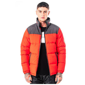 Men's Comfortable Solid Color Padded <b>Coats</b> Custom Logo <b>Bubble</b> Puffer Jacket for Winter Cheap Price - Product Image 5