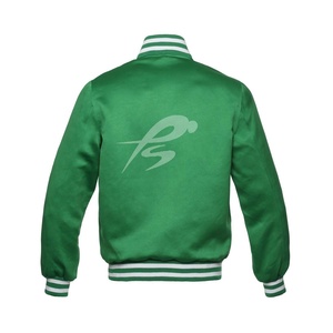 PIHA SPORTS Men's Lightweight Winter <b>Waterproof</b> Eco-Friendly Quick Dry <b>Plus</b> <b>Size</b> Satin Thick Varsity <b>Jacket</b> - Product Image 2
