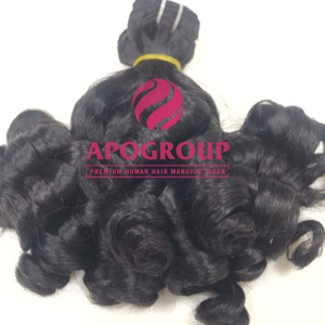 Peluca de pelo Remy de alta calidad de fabricantes peruanos vietnamitas trama de tejido de texturas a mano lista de precios al por mayor de doble dibujado - Product Image 3