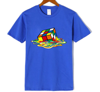 T-Shirt à manches courtes pour homme, haut en coton, à impression numérique, décontracté, à la mode, nouvelle collection 2021