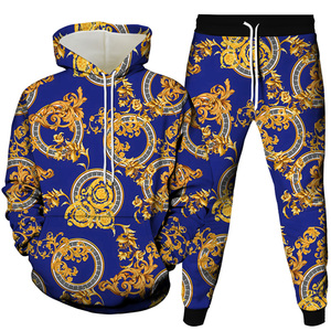 Sublimación hombres chándales peso pesado alta calidad Simple deportes jogging trajes único chándal conjunto al aire libre streetstyle - Product Image 6