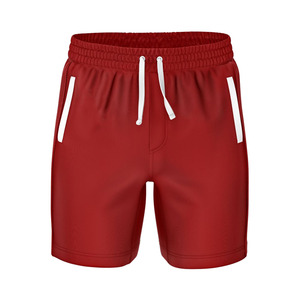 Short de fitness unisexe en maille de dentelle unie, respirant, à séchage rapide, grande taille avec impression par sublimation, vêtements d'entraînement décontractés - Product Image 6