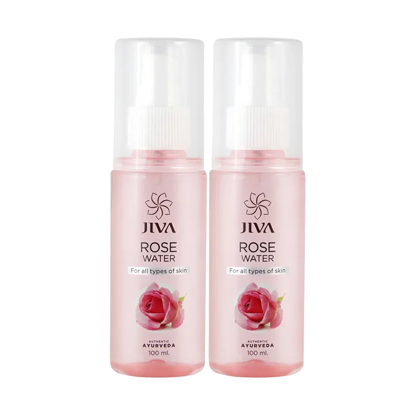 Jiva Ayurveda Rose Water Plain-Rose Water Toners Voor Koel En Schoon Huid, bulk Huidverzorging Toner Leverancier India.