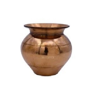 Olla de agua de cobre minimalista, recipiente de agua Natural, redondo y teteras, embalaje personalizado, cobre puro - Product Image 4