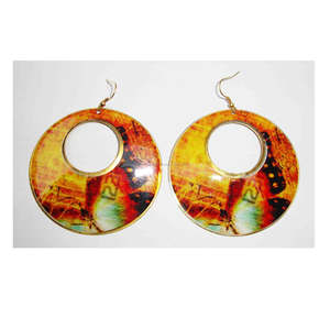 Simple Dangle Earrings Handmade Jewelry Wholesale Geometric Earring - Product Image 2