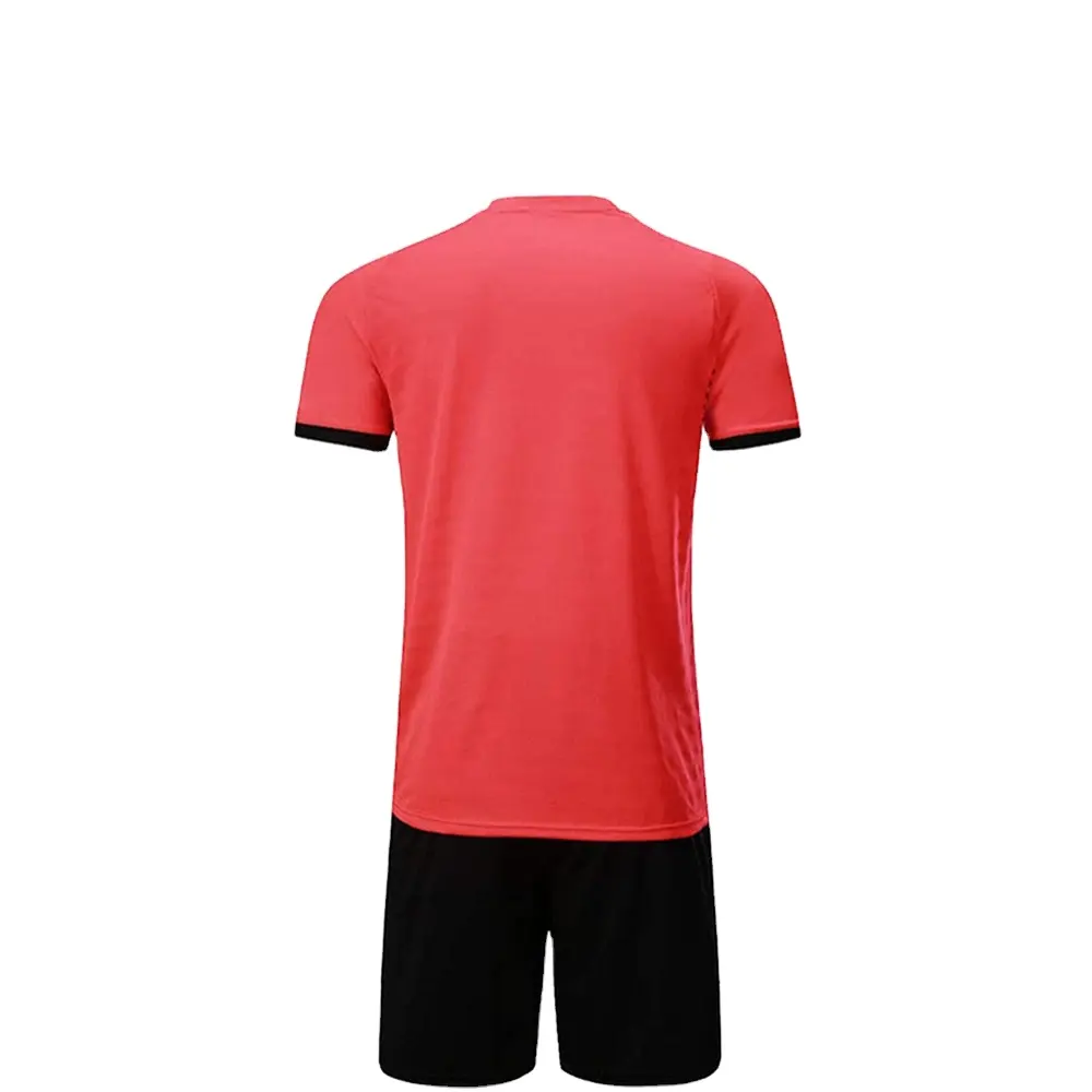 Modedesign voll sublimierter Druck günstig Großhandel Herren Mannschaftsfußball-Kit-Uniformen Design Fußball-Uniform Fußballtrikot