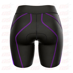 Wholesale Custom Quick-Dry Breathable Polyester 3D Cushion Padded Bib Pants - Product Image 4