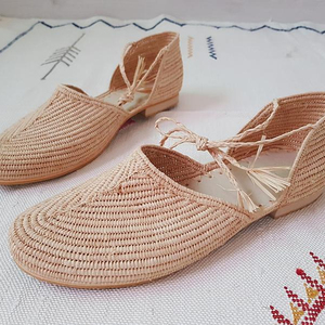 Moroccan raphia <b>Shoes</b> Handmade Creations - Product Image 1