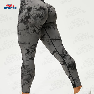 Collants de Yoga taille haute sans couture pour femmes, pantalon de sport, d'entraînement, de levage des fesses, - Product Image 2