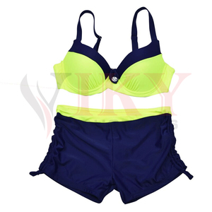 Maillot de bain deux pièces pour femmes, rose, Sexy, Push-Up, couleur solide, Sport, Angle plat, grande taille, costumes de plage, 2022 - Product Image 5