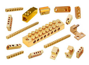 Bloque de terminales de latón personalizado para conexión a tierra, con enlaces neutros de latón y cobre y barra de tierra, para proveedor de accesorios de puesta a tierra, para venta de exportación - Product Image 4