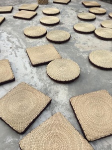 Paille coussin de méditation de Yoga Futon coussin de siège// JOLENE + 84336089155 - Product Image 6