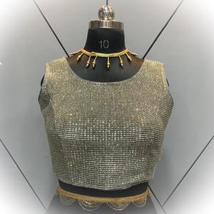 Blusa de manga larga de tul con lentejuelas para mujer, blusa Sexy de diseño a la moda para chica, ropa informal con bordado Anti cantidad para verano - Product Image 1