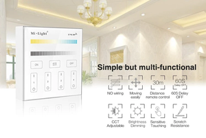 Milight B2 <span class=keywords><strong>4</strong></span>-zona CCT ajustar Panel Controlador remoto de temperatura de color brillo dimmer para la tira de luz <span class=keywords><strong>led</strong></span> y bombilla de la lámpara - Product Image 4