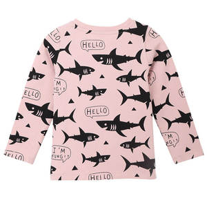 Venta al por mayor personalizado impreso algodón manga corta Camiseta para niños cuello redondo estilo casual moda chica diseño - Product Image 2