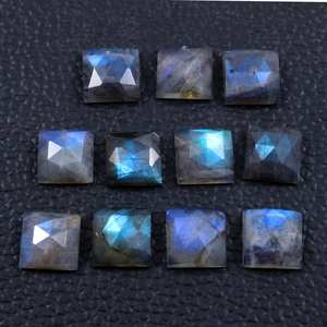 หินลาบราดอไรต์ธรรมชาติพลอยเหลี่ยมเพชรพลอยเหลี่ยมเหลี่ยมขนาด6ถึง25มม. - Product Image 3