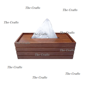 Caja de pañuelos de madera, accesorios de mesa, servilletero para el hogar, Hotel y boda, caja de pañuelos de uso con la mejor calidad - Product Image 1