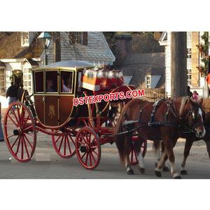 De Lujo caballo real carruaje para venta Popular presidencial caballo carruaje estilo europeo de la boda real de caballos - Product Image 1